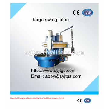 high precision cnc vertical large swing lathe machine price for sale